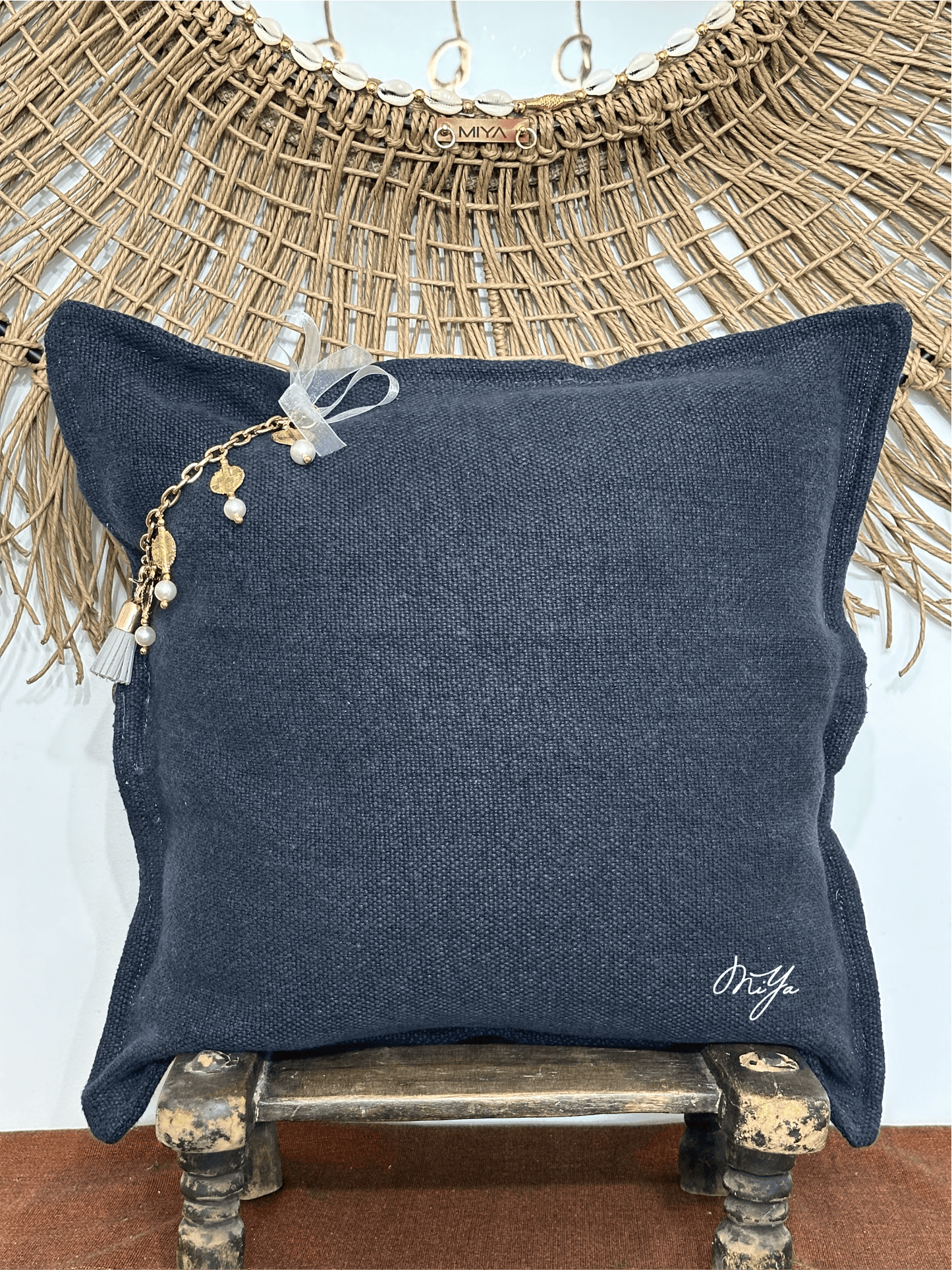 Coussin SIERRA | Les Bleus - MIYA’s Boutiques