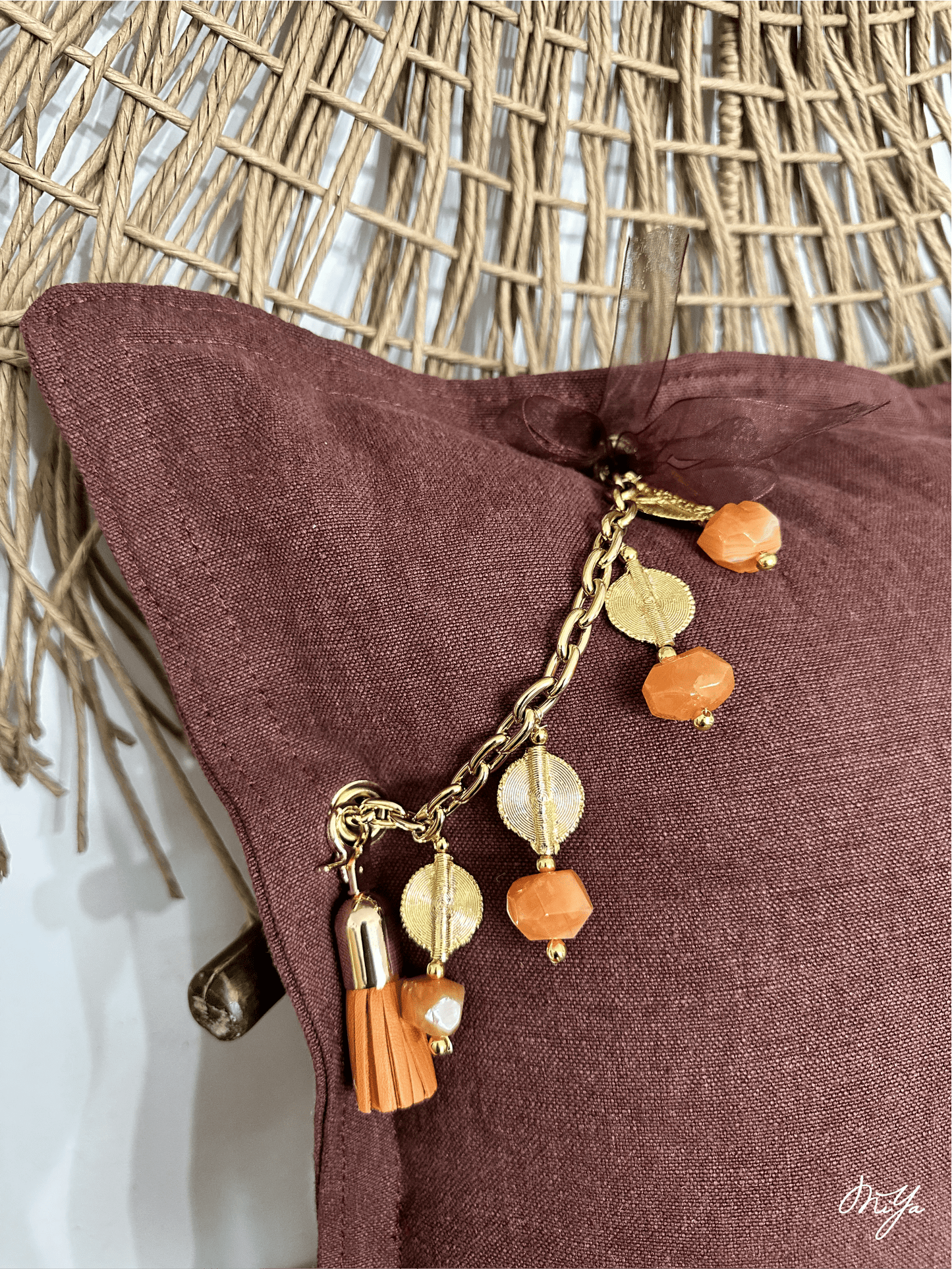 Coussin SIERRA | Les Bruns - MIYA’s Boutiques