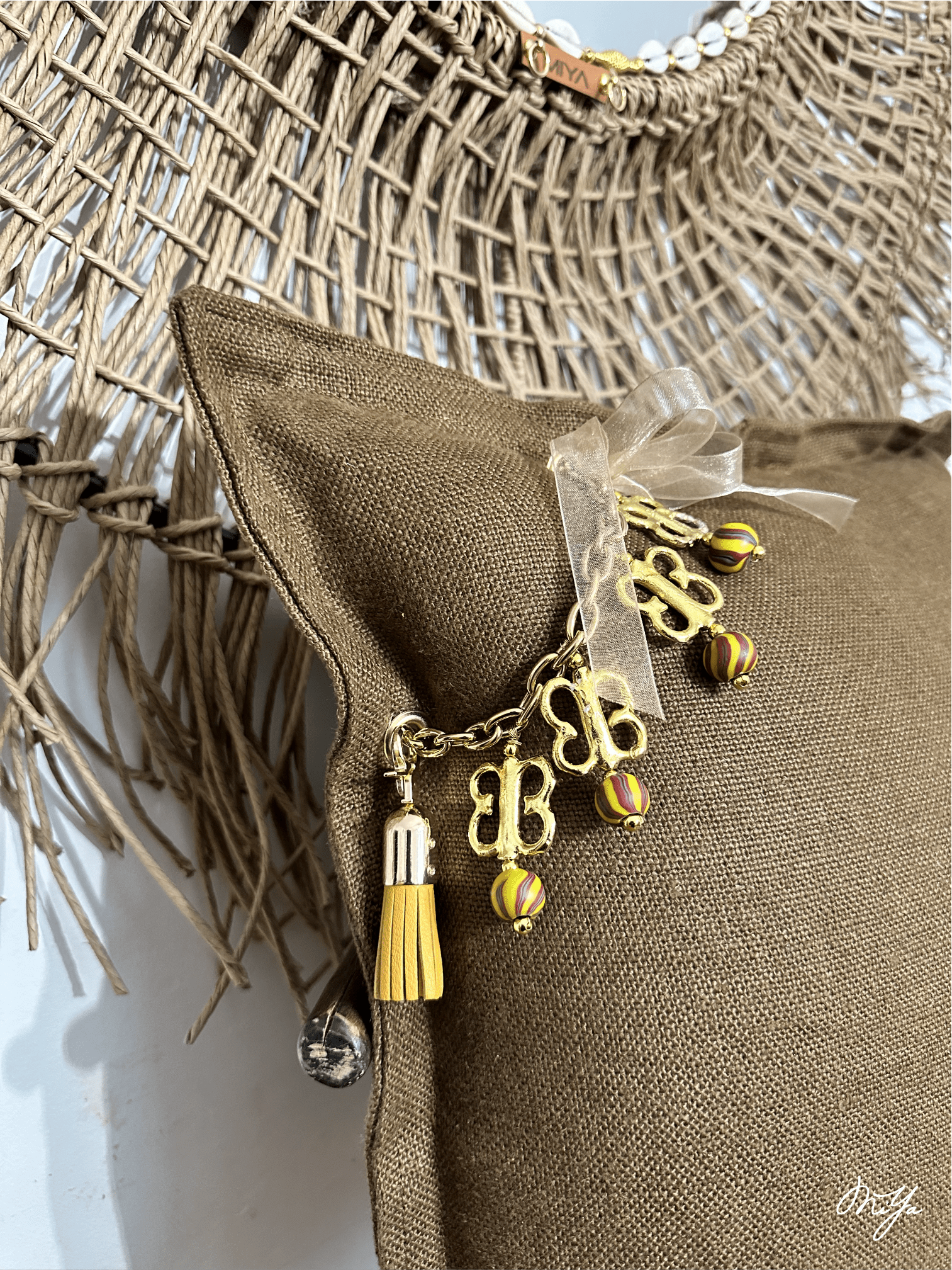 Coussin SIERRA | Les Bruns - MIYA’s Boutiques