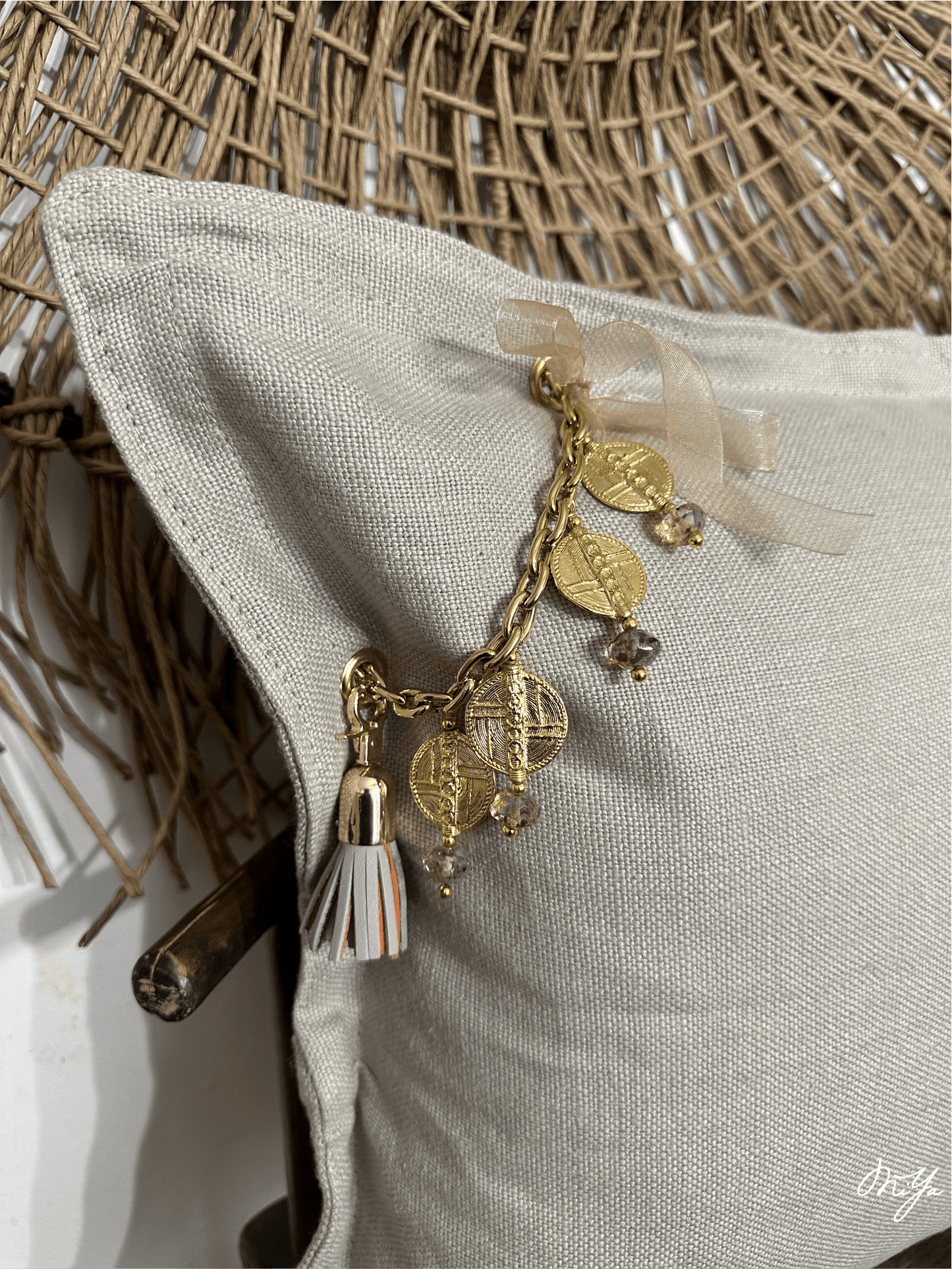 Coussin SIERRA | Les Ecrus - MIYA’s Boutiques