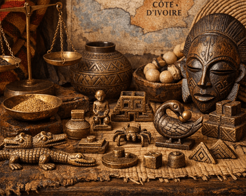 Les poids Ashanti : héritage, transmission et symboles - MIYA