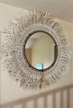 Miroir rond Ophélia - Décoration murale artisanale | MIYA (Copy) - MIYA