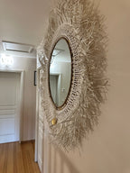 Miroir rond Ophélia - Décoration murale artisanale | MIYA (Copy) - MIYA