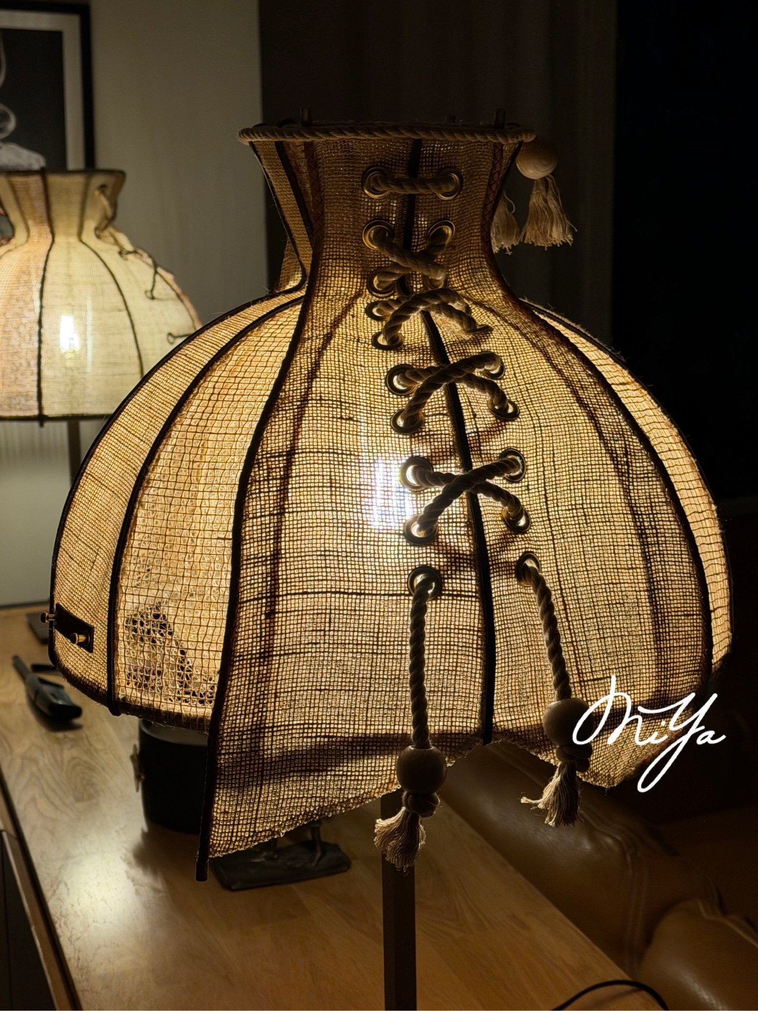 abat-jour cloche corseté by MIYA - MIYA