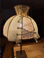 SAFIA - Abat-jour cloche corseté | MIYA - MIYA