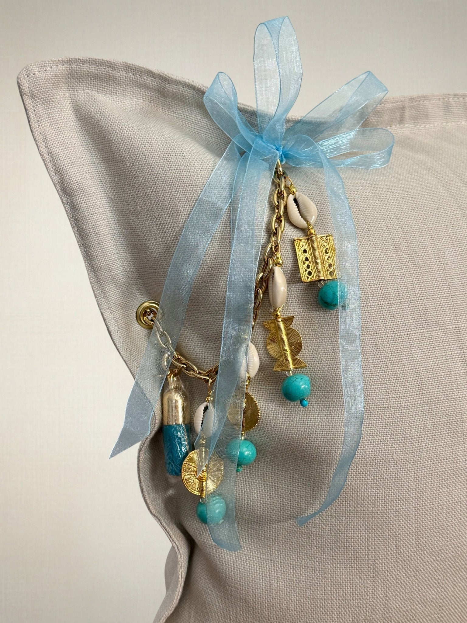 Coussin en lin écru Sierra | MIYA - MIYA