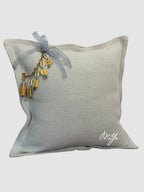 Coussin en lin écru Sierra - MIYA