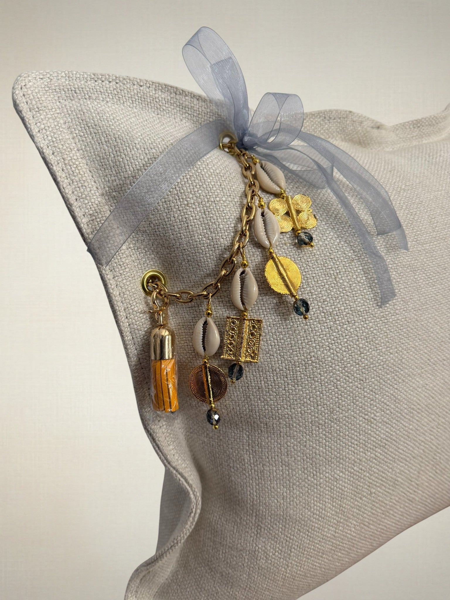 Coussin en lin écru Sierra | MIYA - MIYA