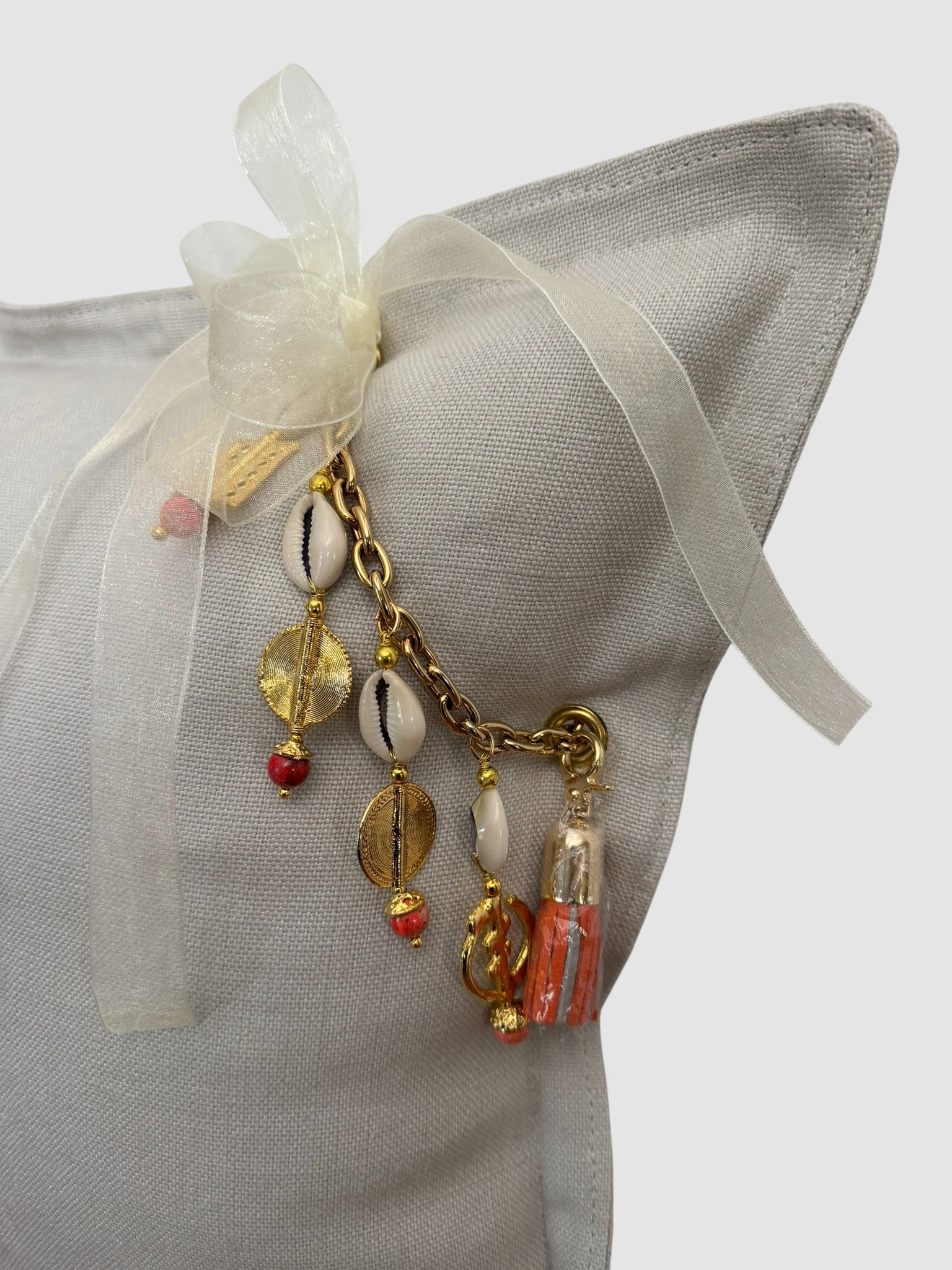 Coussin en lin écru Sierra - MIYA