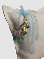 Coussin en lin blanc Sierra 50x50 | MIYA - MIYA