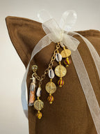 Coussin en lin marron Sierra | MIYA - MIYA