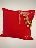 Coussin en lin rouge Sierra | MIYA - MIYA