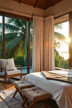 Coussin en lin gris Sierra | MIYA - MIYA