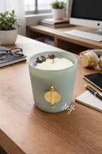 Bougie parfumée Vert d'Eau - Nude Harmony - MIYA