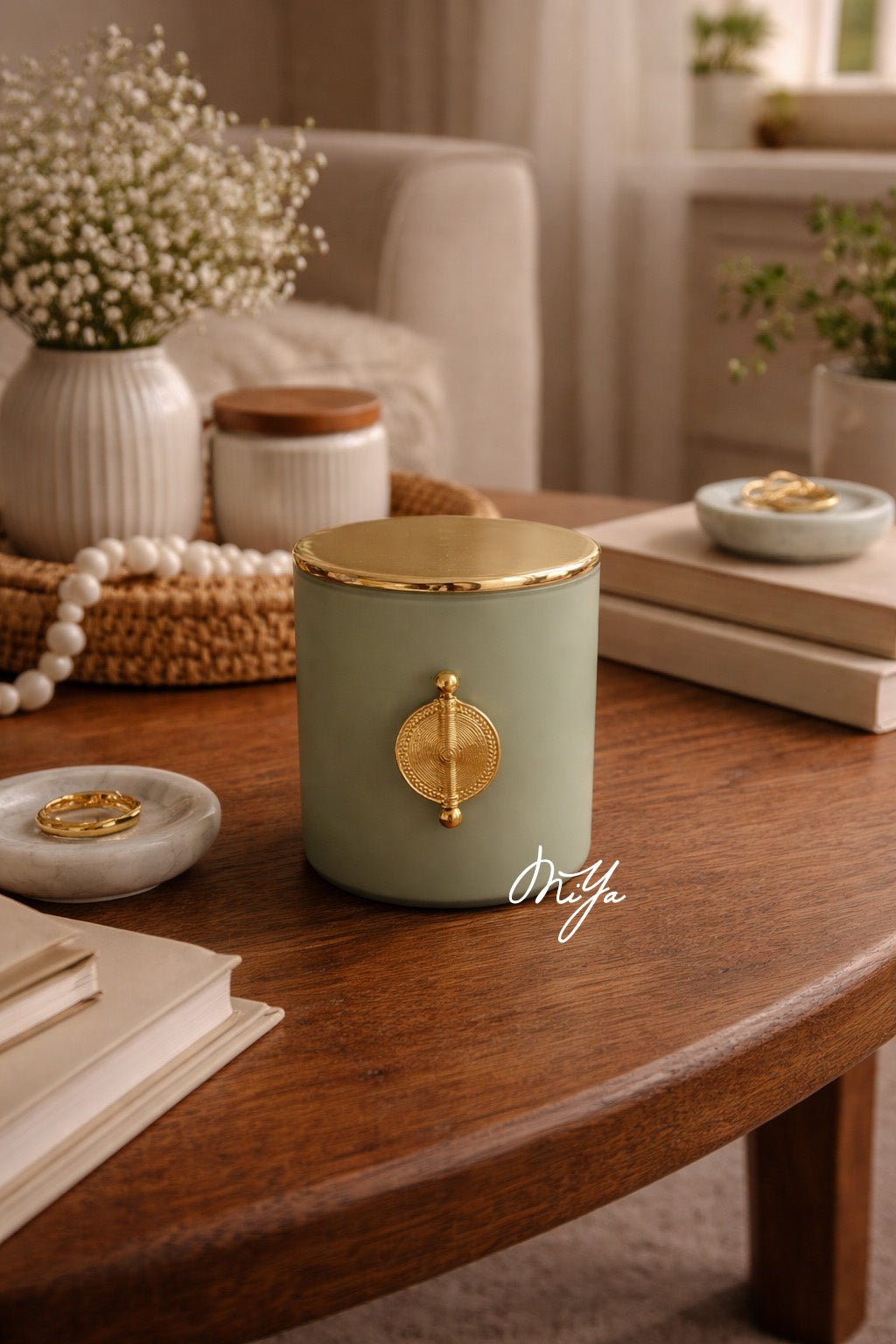 Bougie parfumée Lagon - Nude Harmony - MIYA