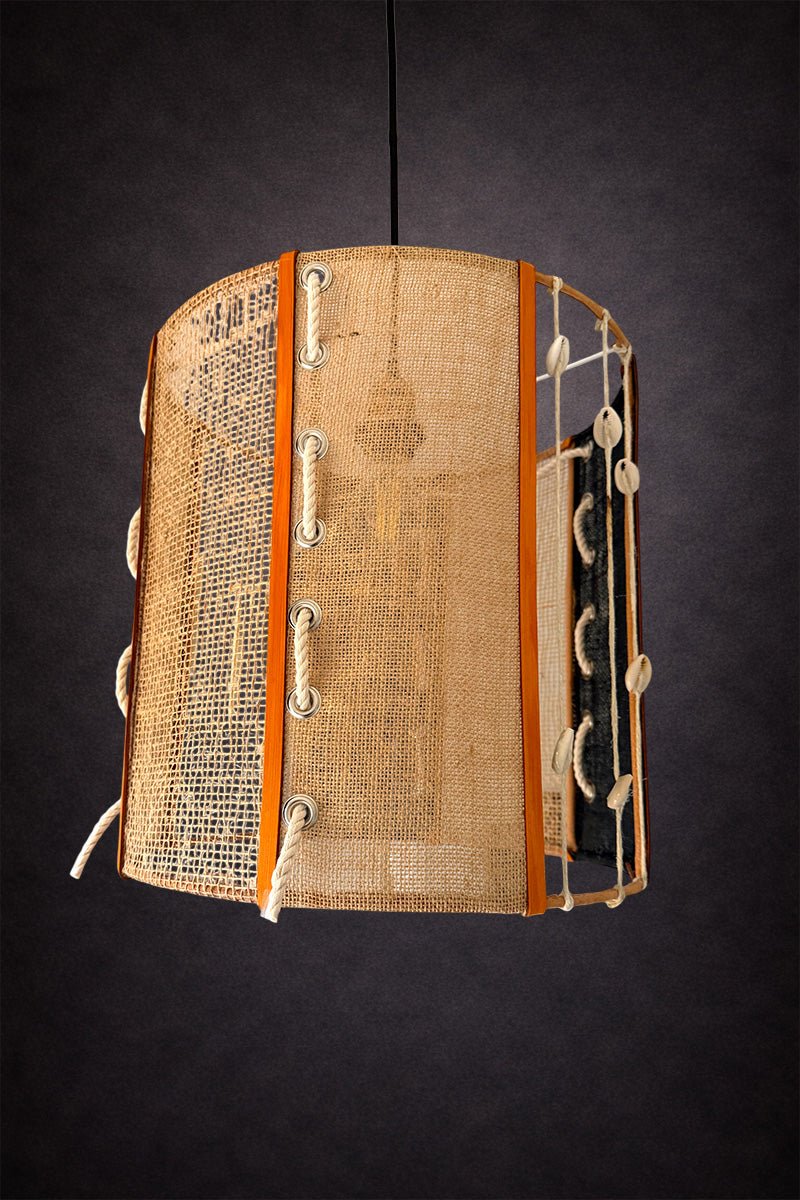 Suspension en tissu ajouré corseté – Bohème chic | ZANIA - MIYA