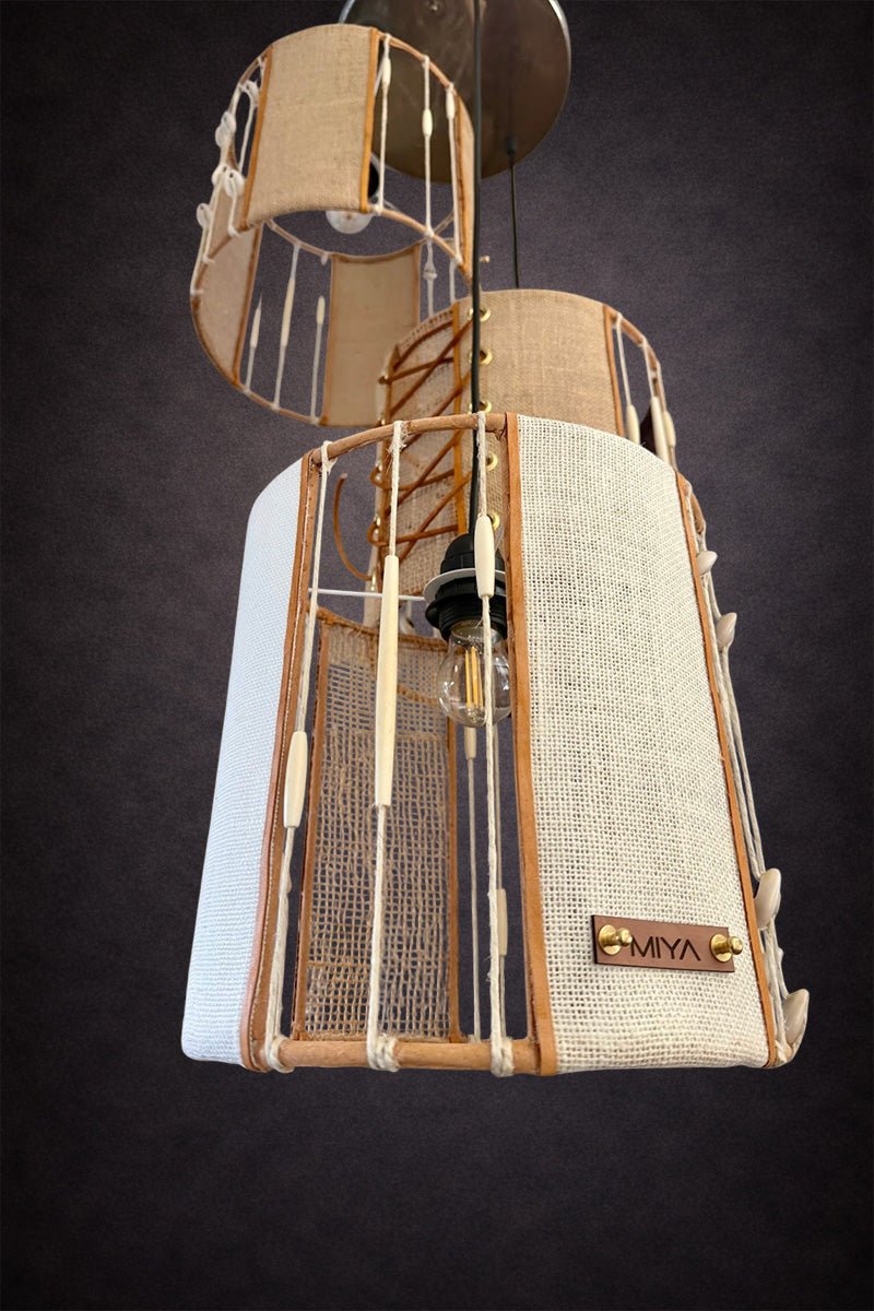 Suspension en tissu ajouré corseté – Bohème chic | NAÏA - MIYA