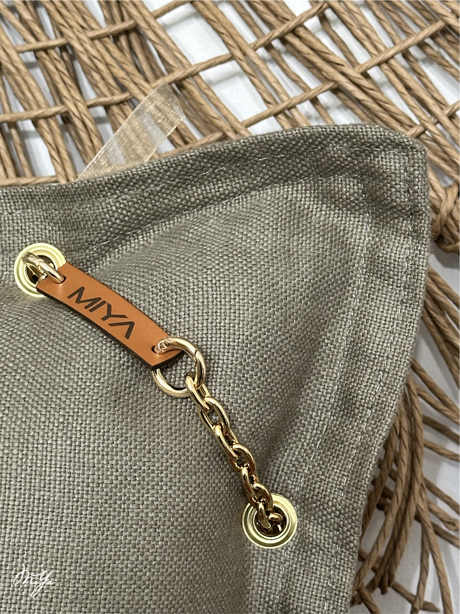 Coussin en lin SIERRA | Les Khakis