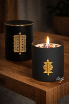 Bougie parfumée Noir - Nude Essence - MIYA