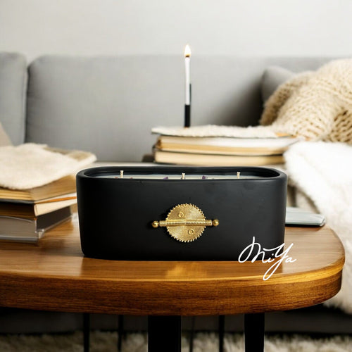 Bougie BÛCHETTE~1 kg | Noir - MIYA’s BOUTIQUES