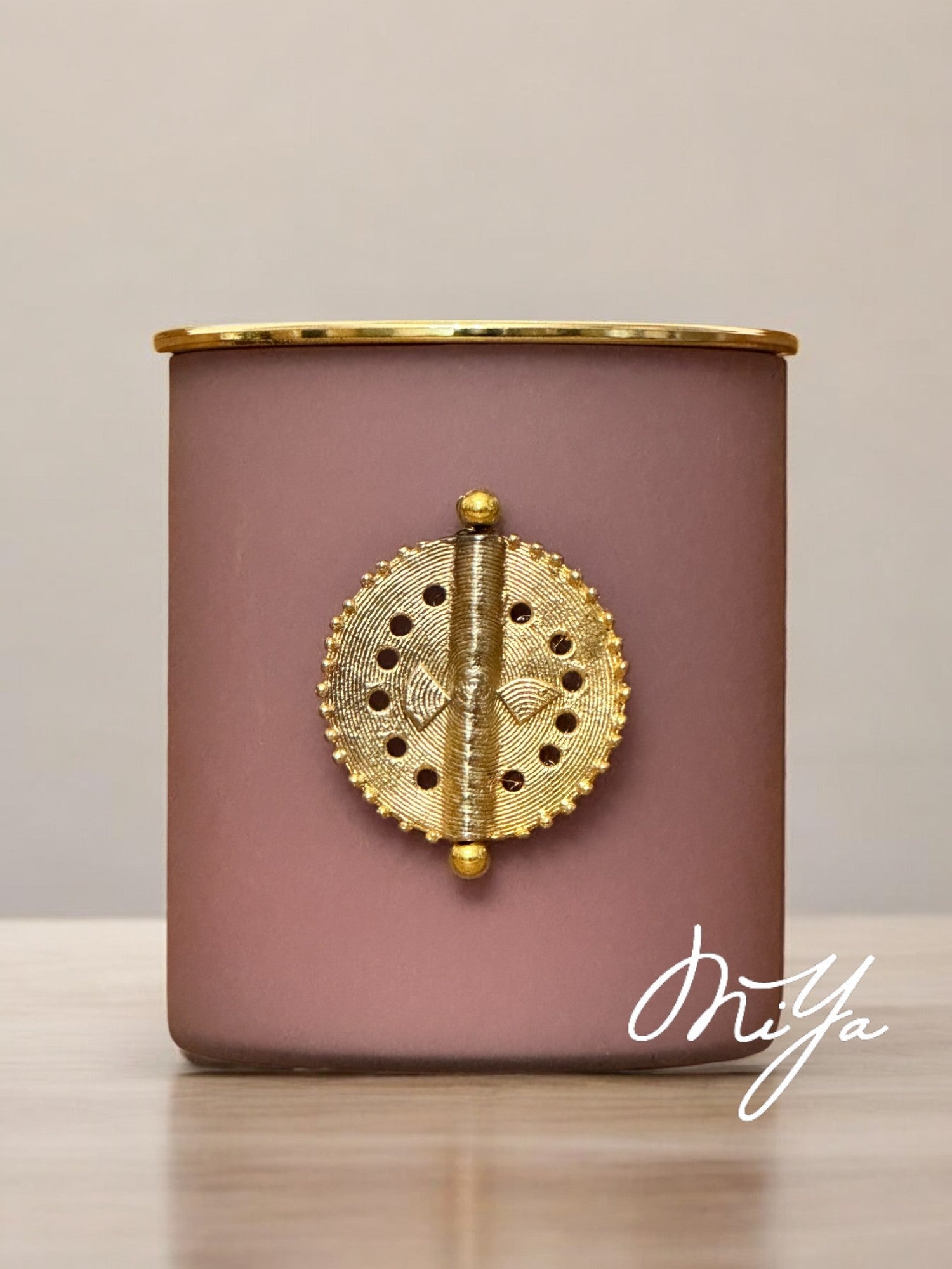 Bougie NUDE Essence ~450g | Lilas - MIYA’s BOUTIQUES