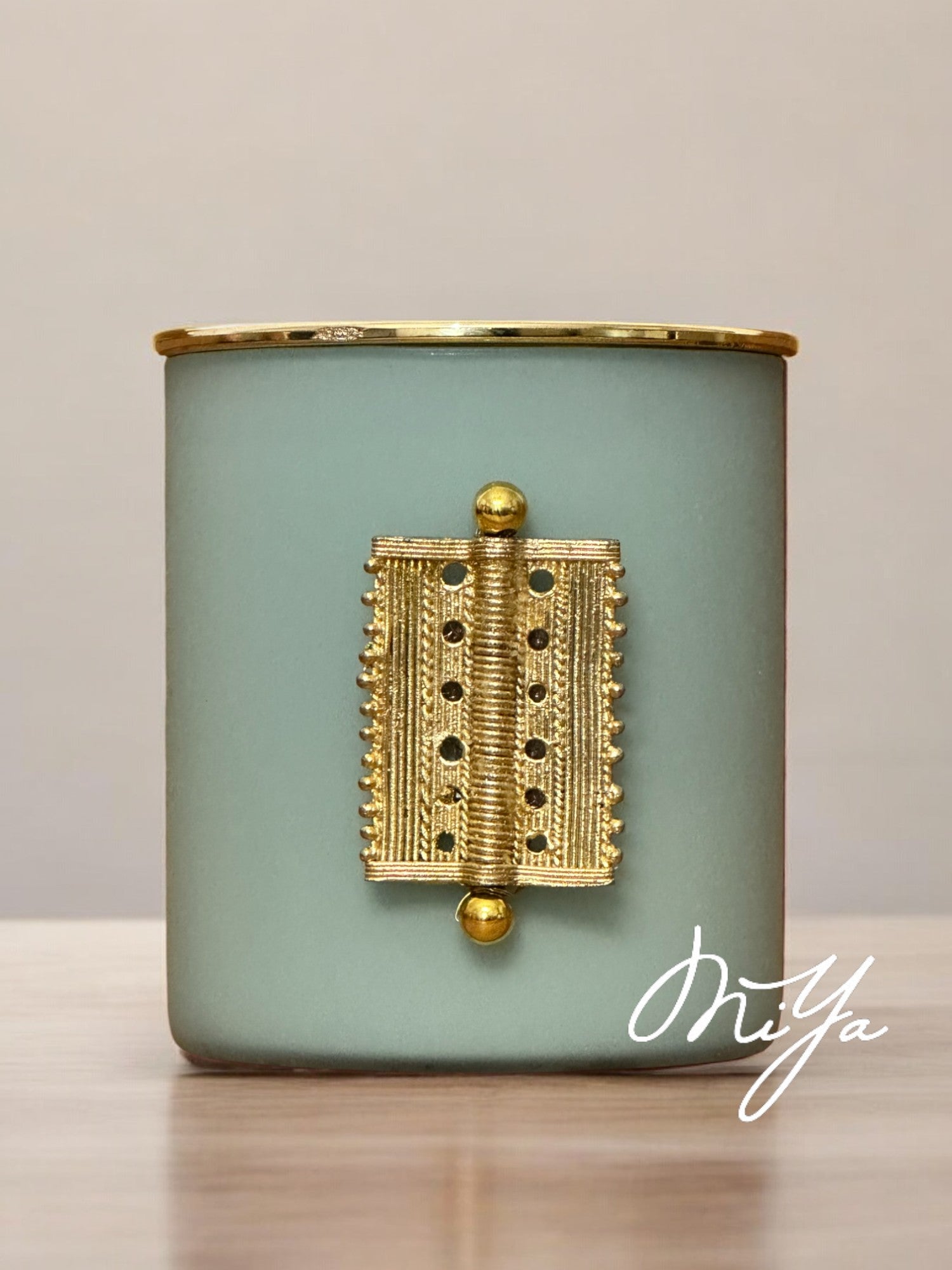 Bougie NUDE Essence ~450g | Vert d'Eau - MIYA’s BOUTIQUES