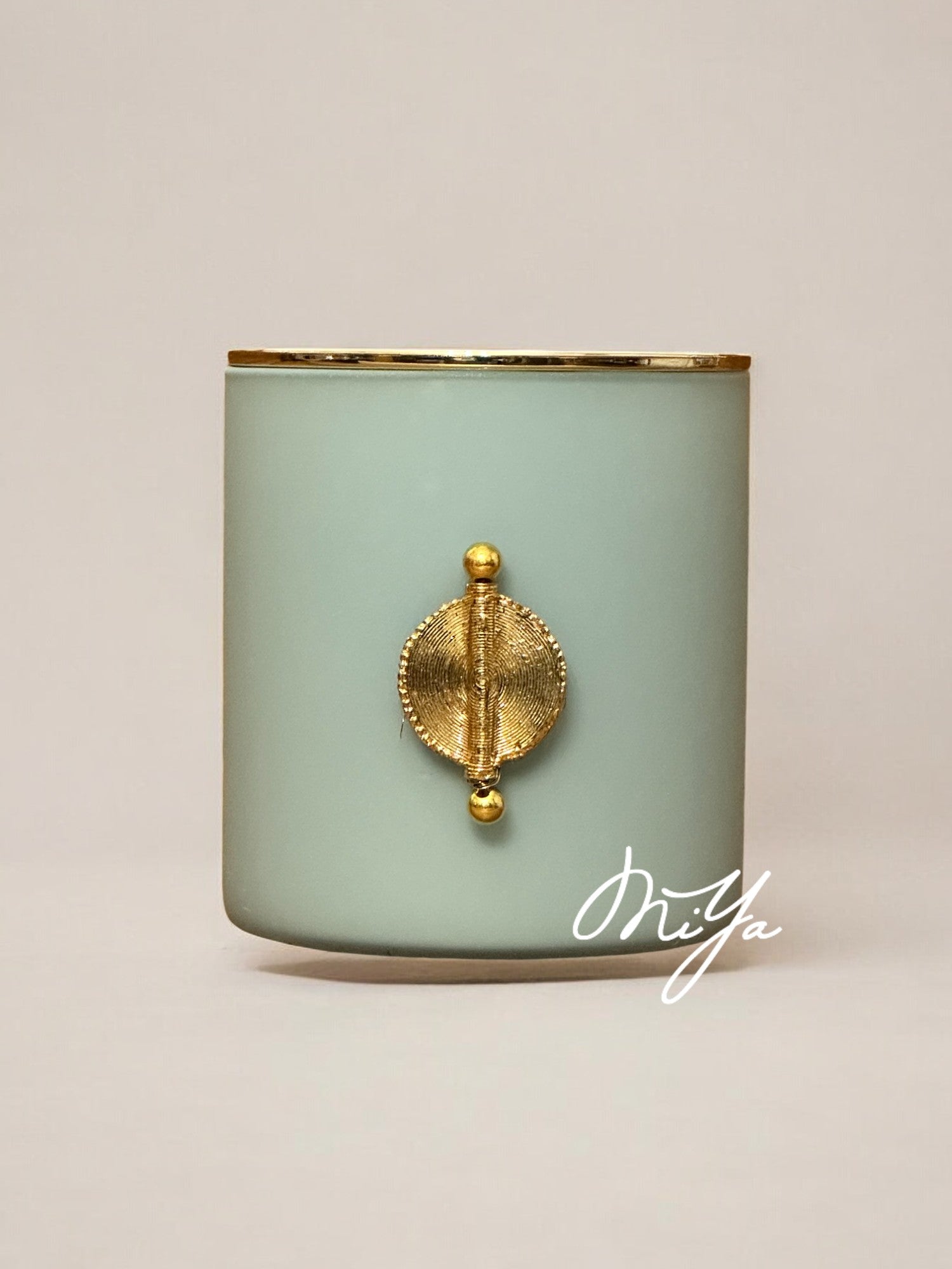 Bougie NUDE Harmony ~320g | Vert d'Eau - MIYA’s BOUTIQUES