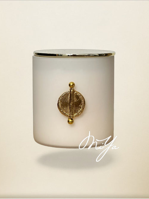 Bougie parfumée NUDE Harmony ~320g | Blanc - MIYA’s Boutiques