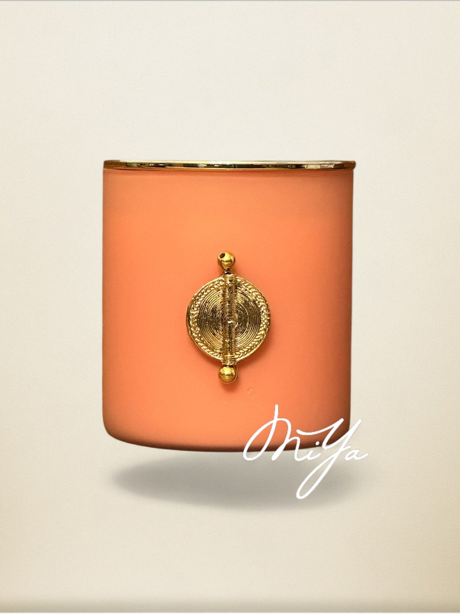 Bougie parfumée NUDE HARMONY artisanale en cire de soja, design minimaliste et parfum subtil | MIYA