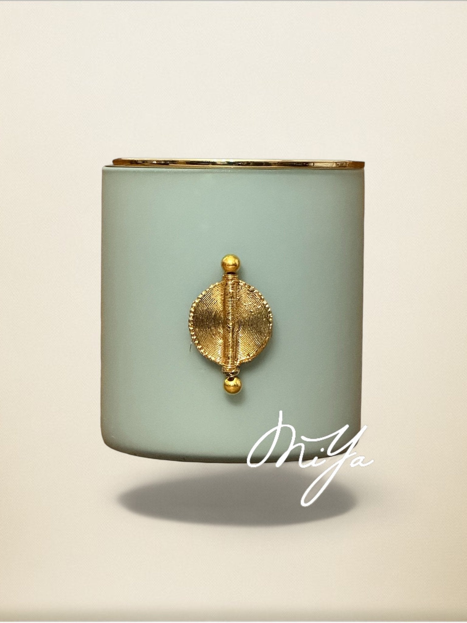 Bougie parfumée NUDE HARMONY artisanale, cire de soja, design élégant & ambiance apaisante | MIYA