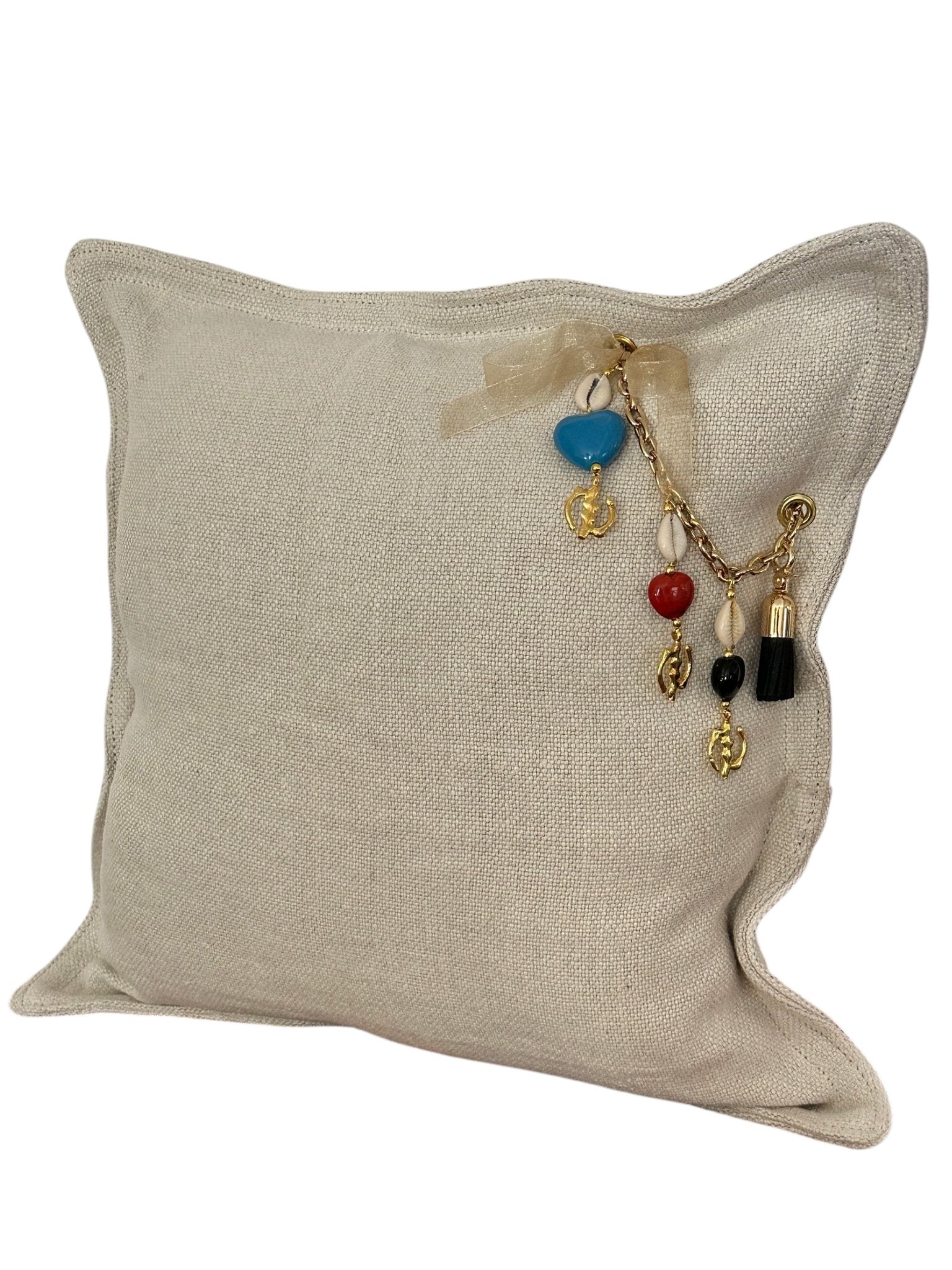 Coussin en lin SIERRA | Les Ecrus - MIYA’s Boutiques