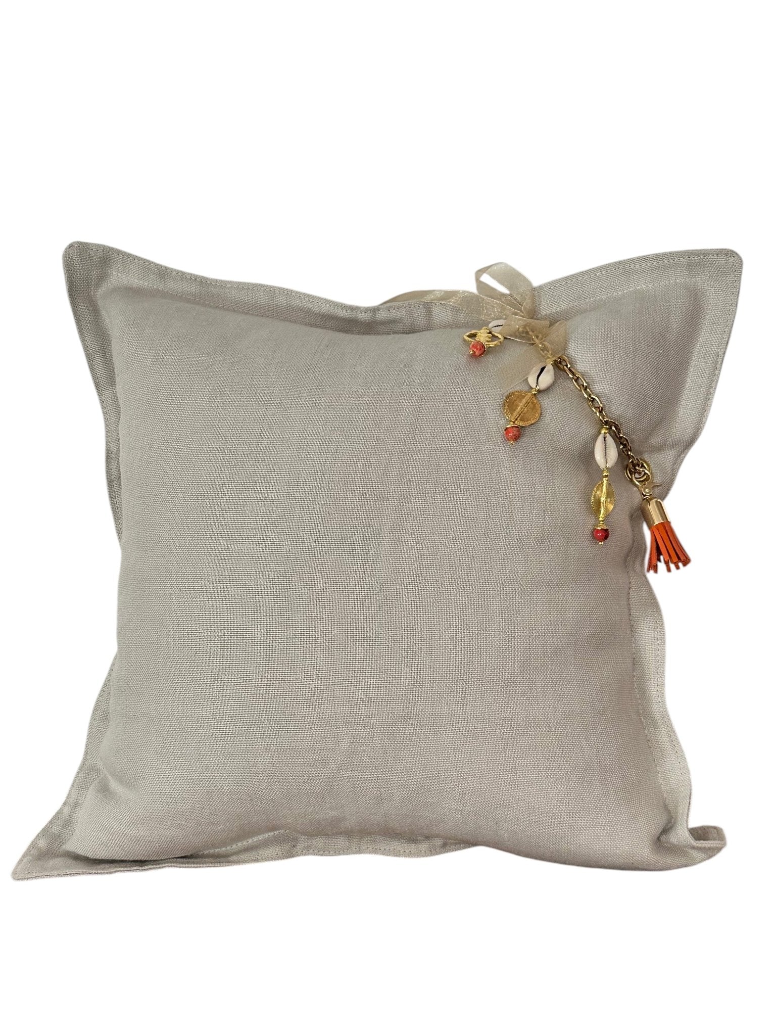 Coussin en lin SIERRA | Les Ecrus - MIYA’s Boutiques