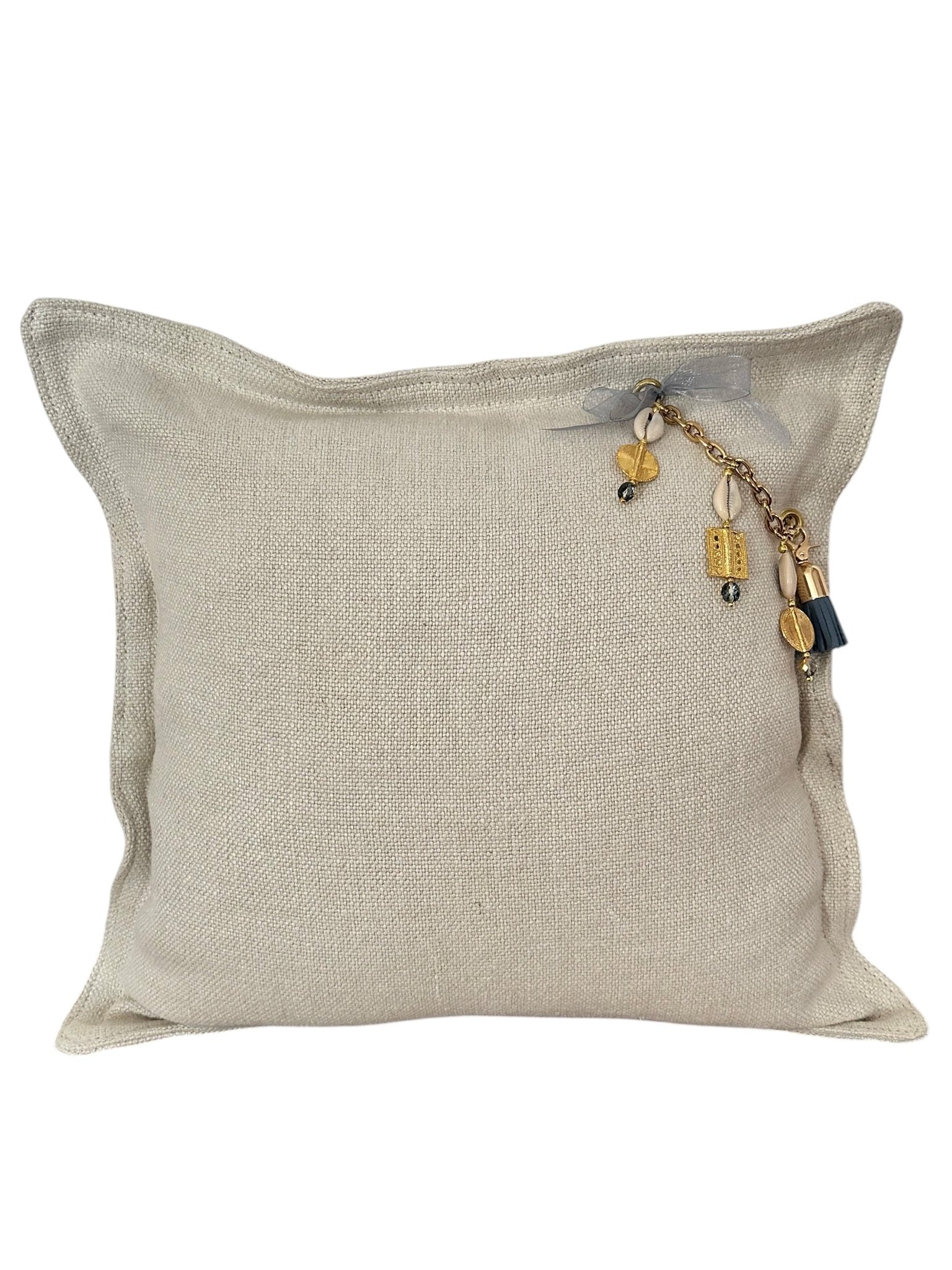 Coussin en lin SIERRA | Les Ecrus - MIYA’s Boutiques