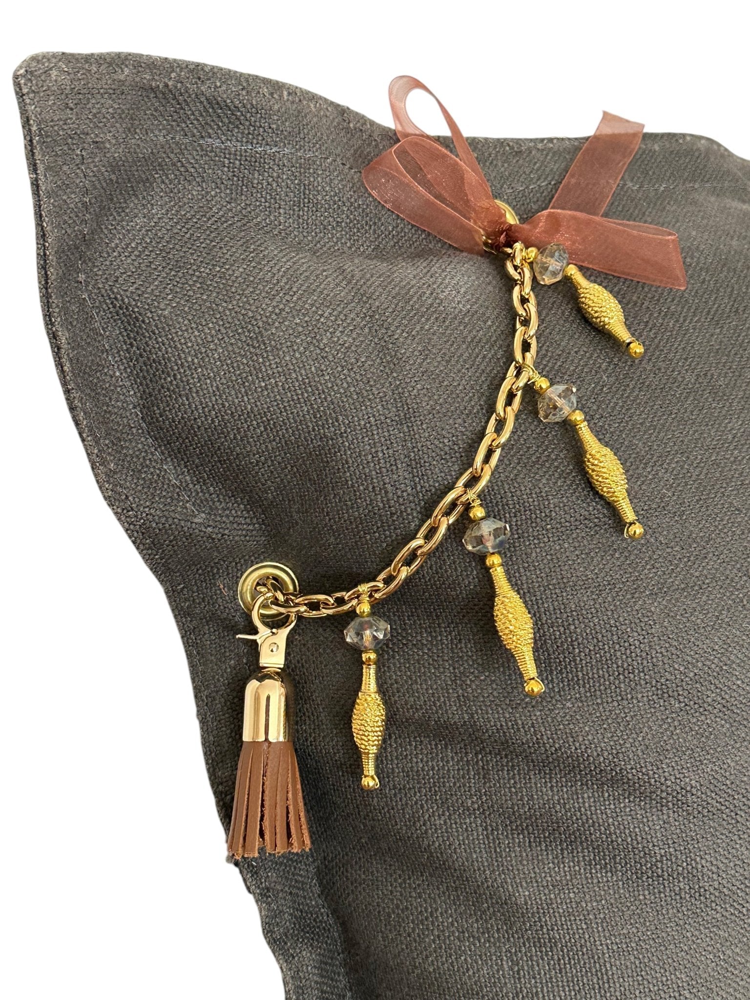 Coussin en lin SIERRA | Les Gris - MIYA’s Boutiques