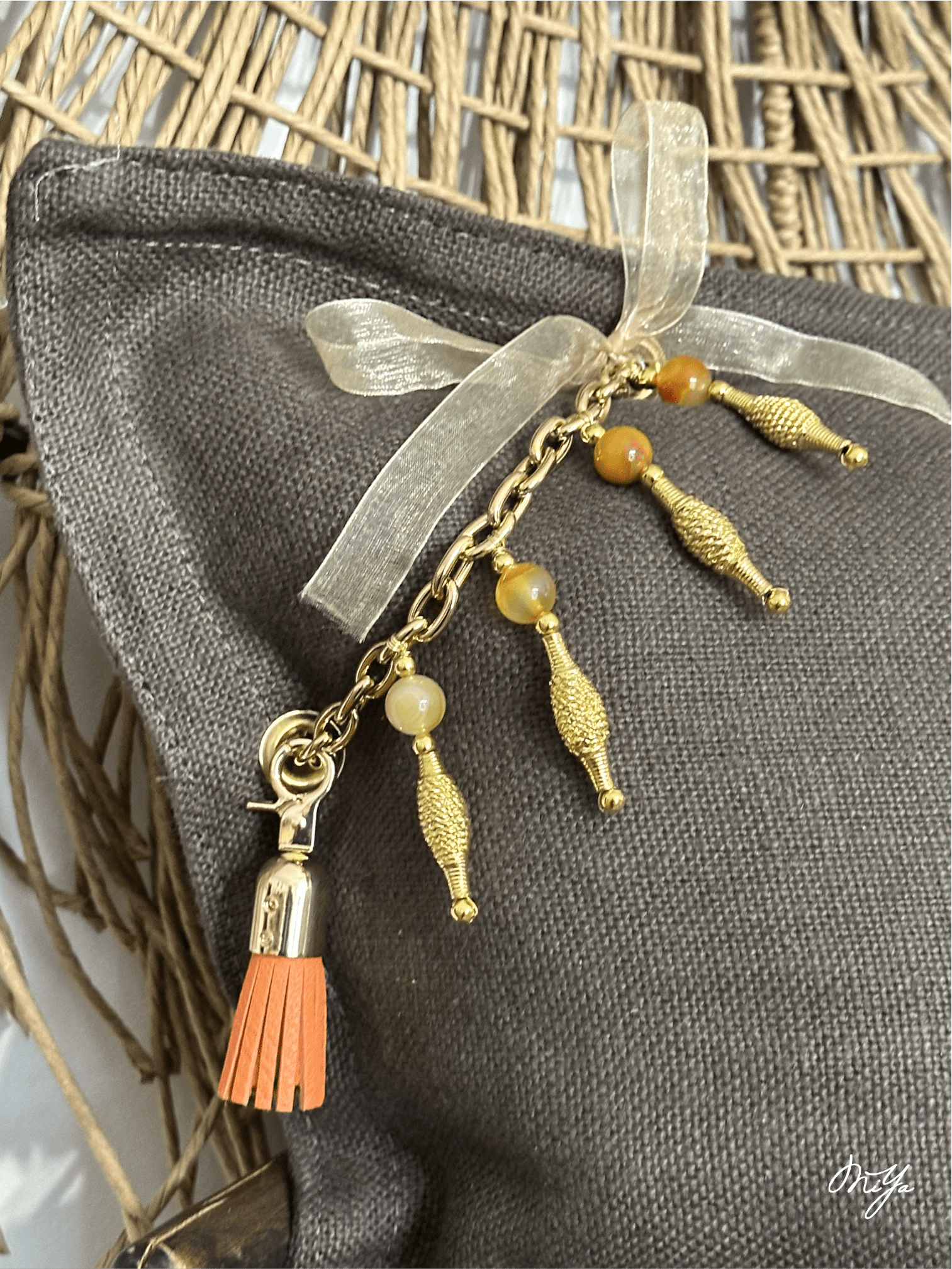 Coussin en lin SIERRA | Les Khakis - MIYA’s Boutiques