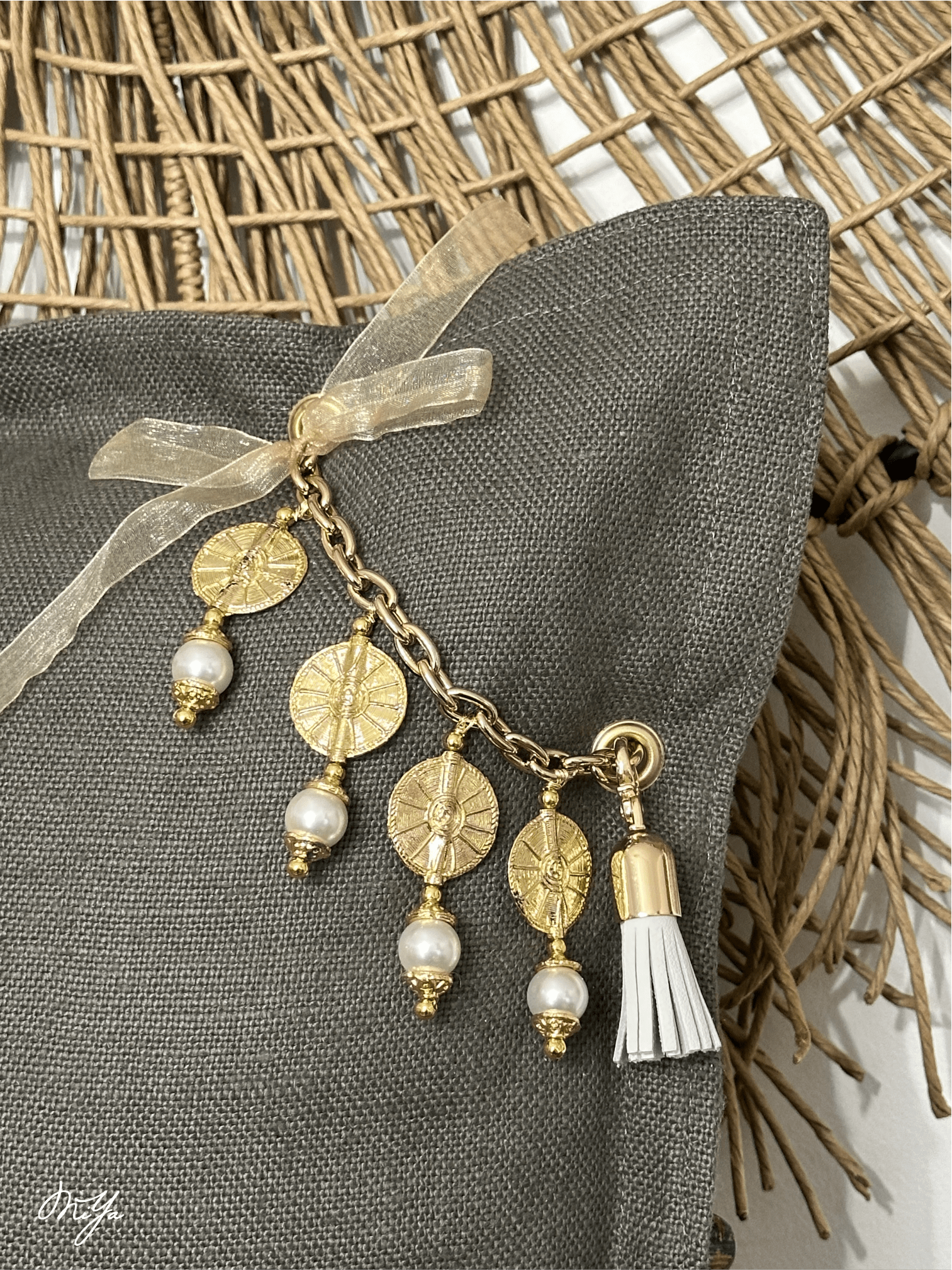 Coussin en lin SIERRA | Les Khakis - MIYA’s Boutiques