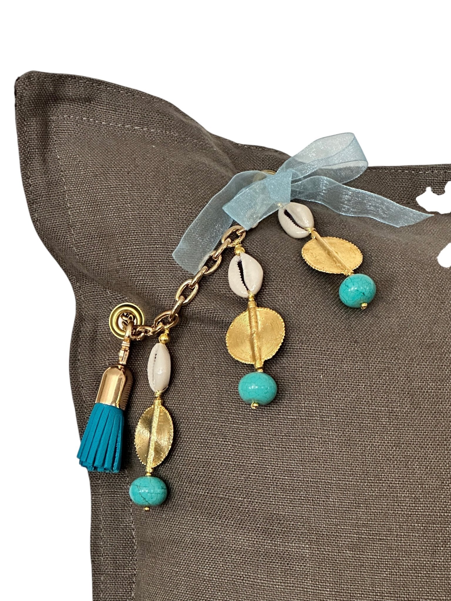 Coussin en lin SIERRA | Les Khakis - MIYA’s Boutiques