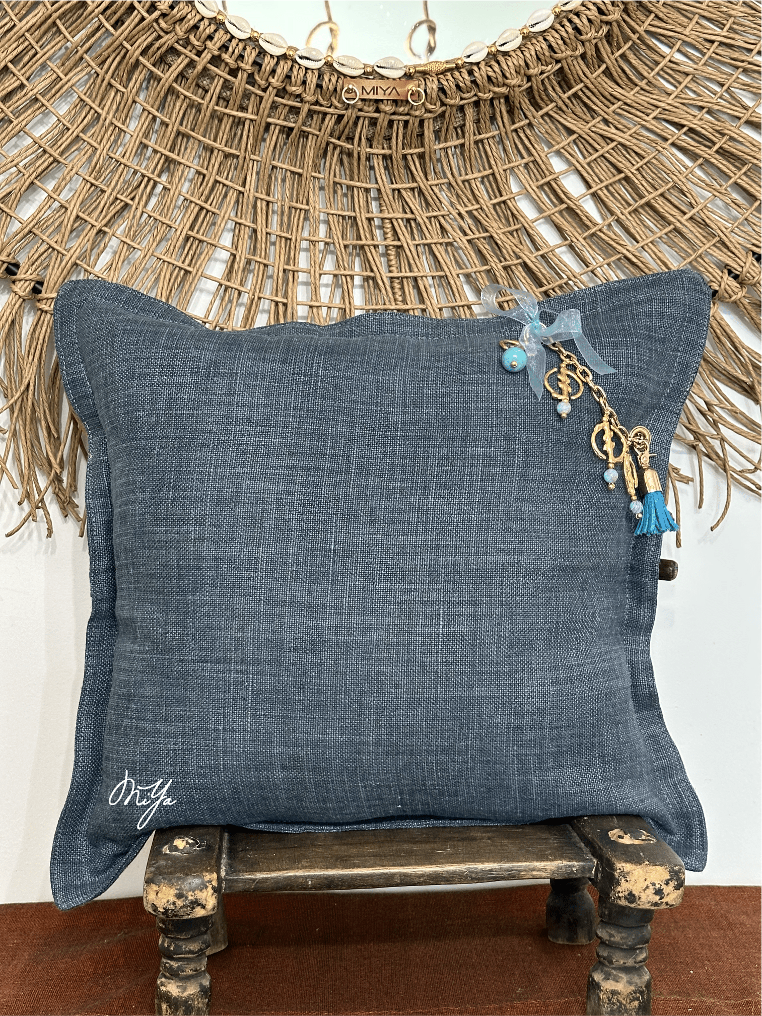 Coussin SIERRA | Les Bleus - MIYA’s Boutiques