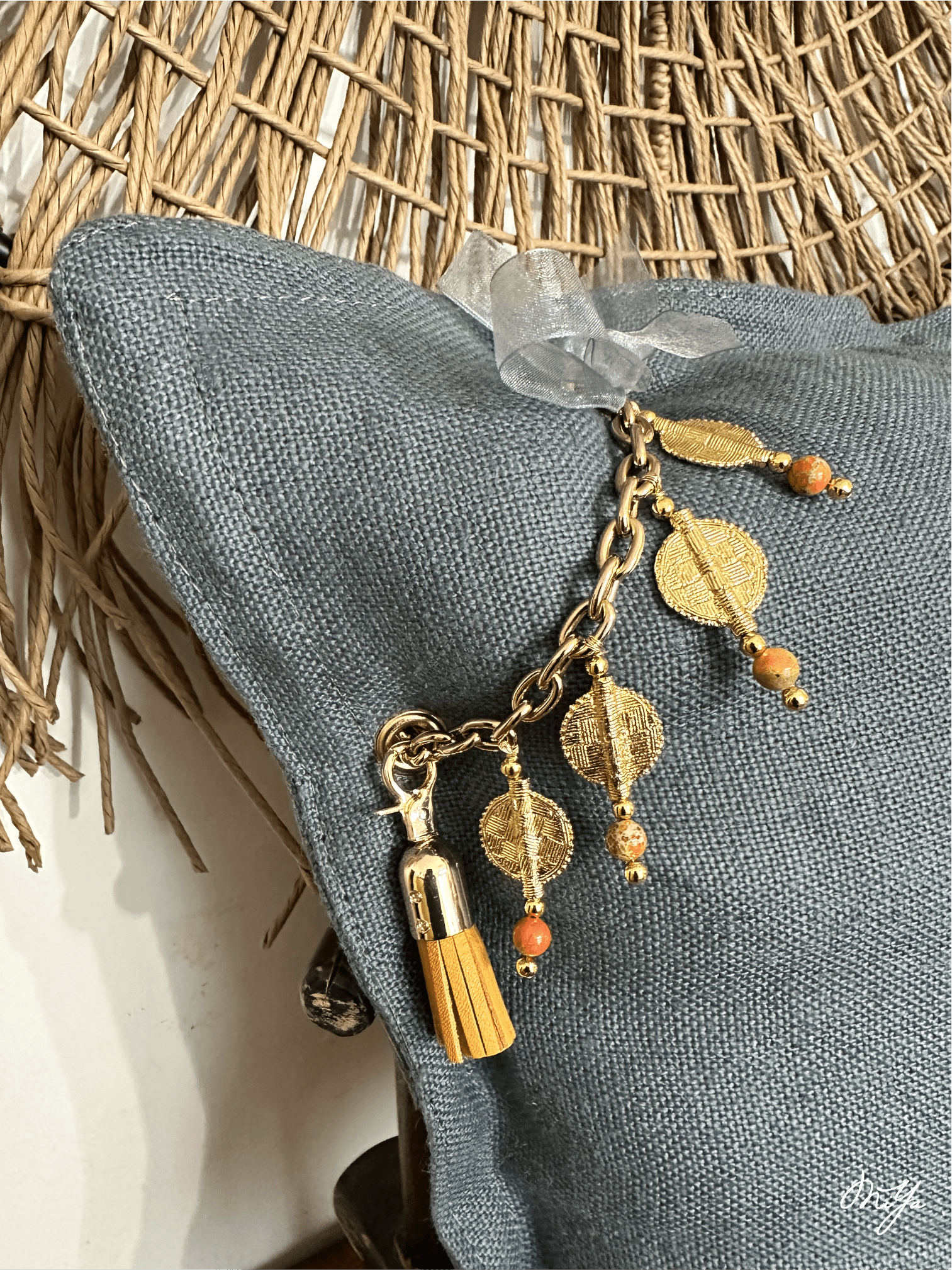 Coussin SIERRA | Les Bleus - MIYA’s Boutiques