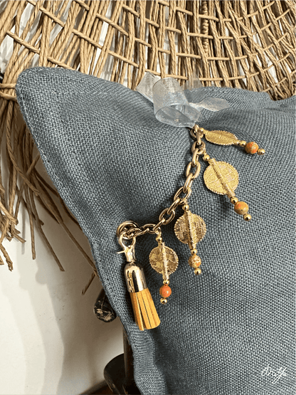Coussin SIERRA | Les Bleus - MIYA’s Boutiques