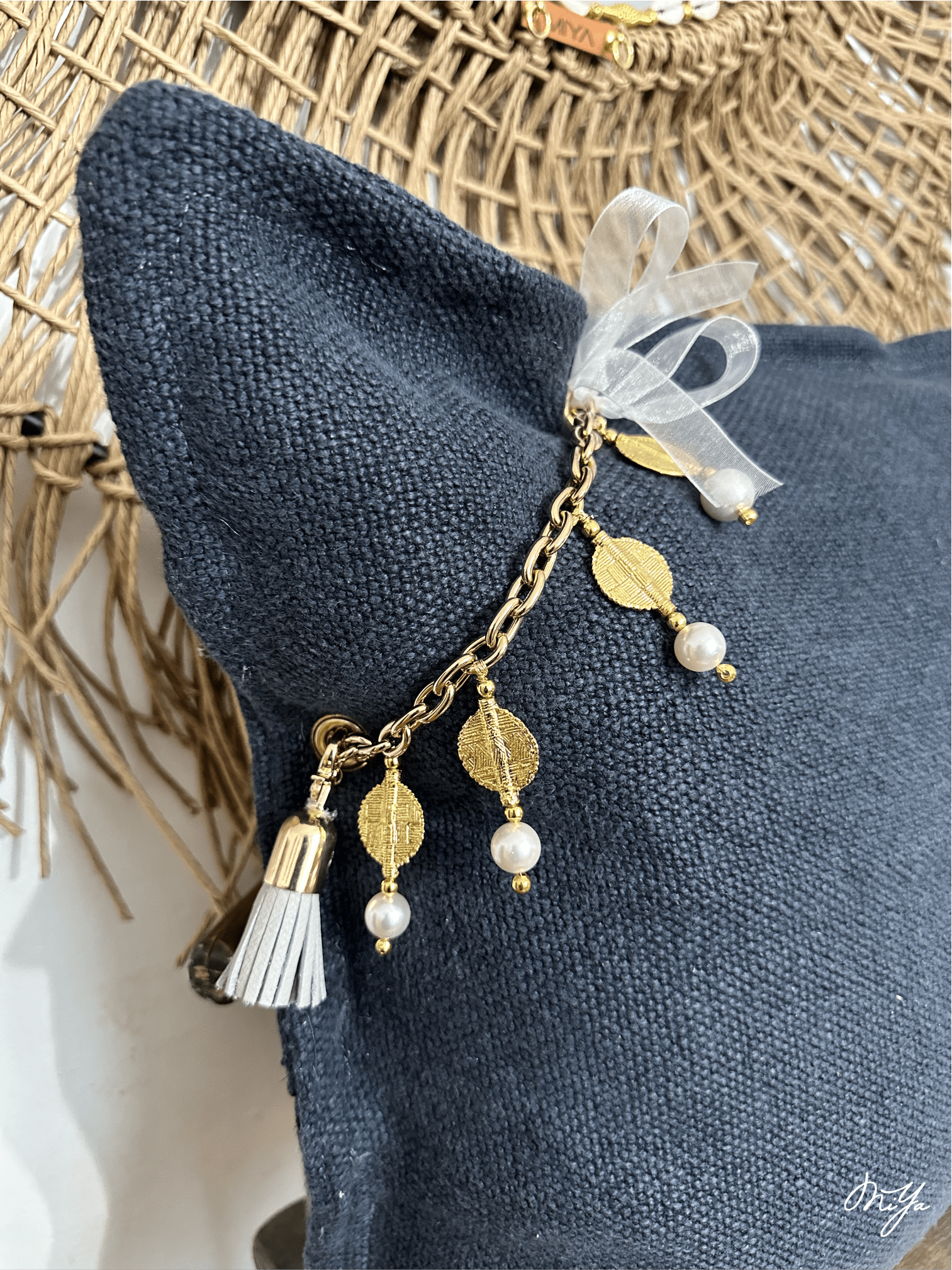 Coussin SIERRA | Les Bleus - MIYA’s Boutiques