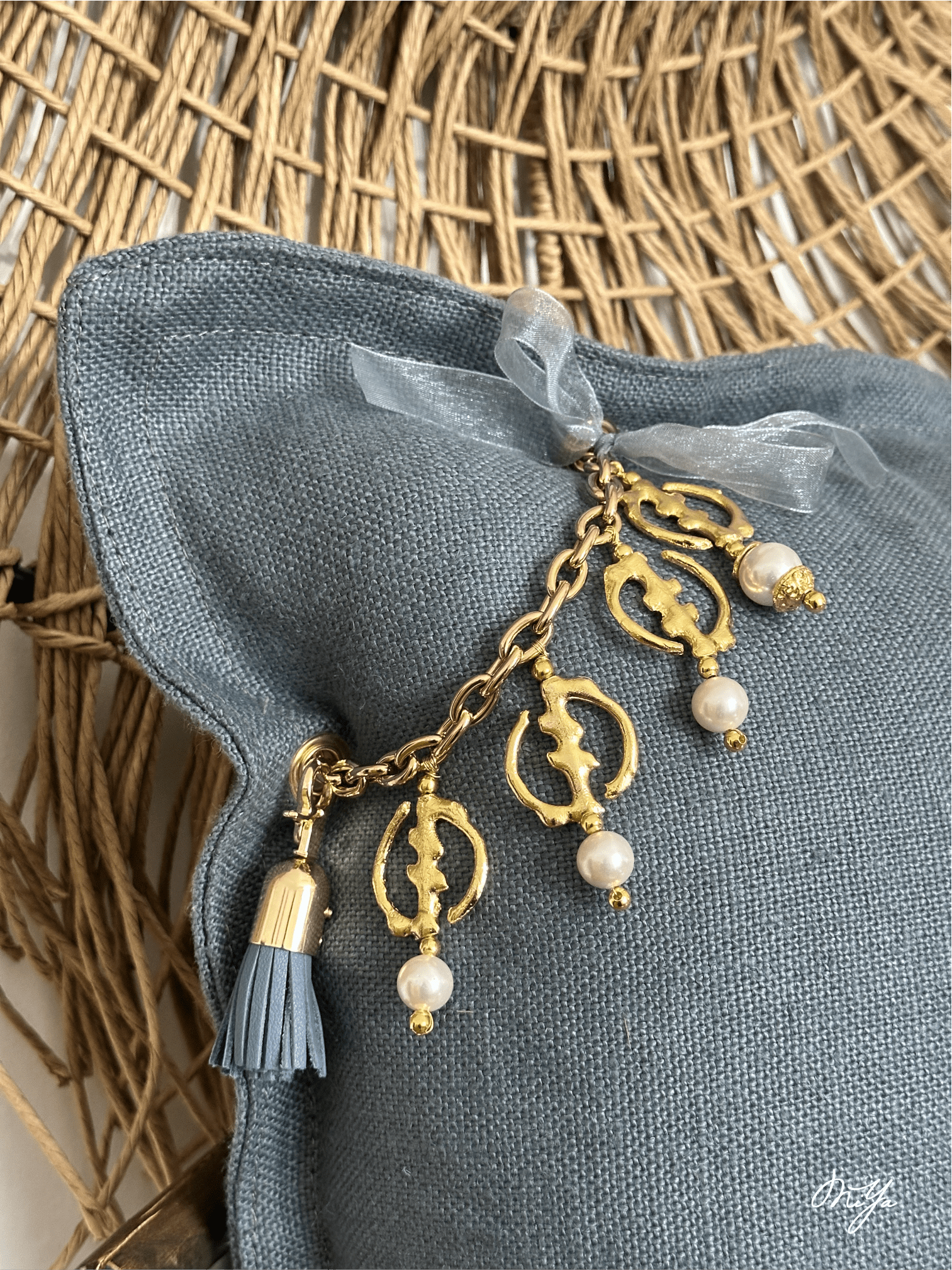 Coussin SIERRA | Les Bleus - MIYA’s Boutiques