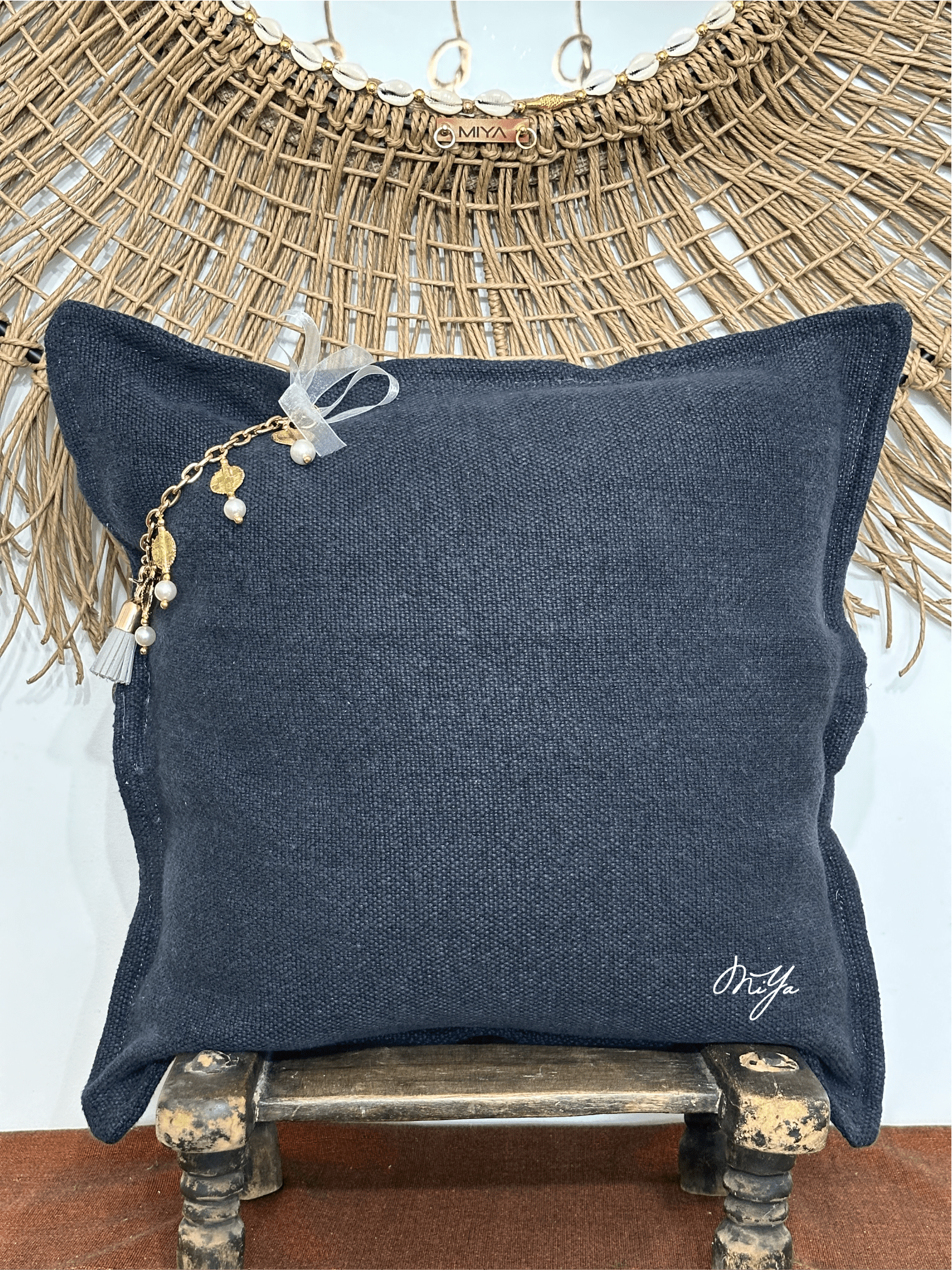 Coussin SIERRA | Les Bleus - MIYA’s Boutiques