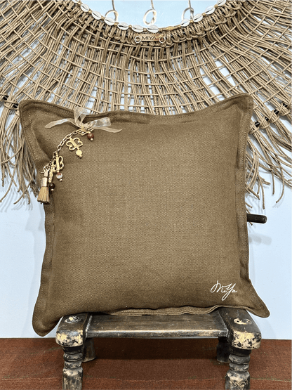 Coussin SIERRA | Les Bruns - MIYA’s Boutiques