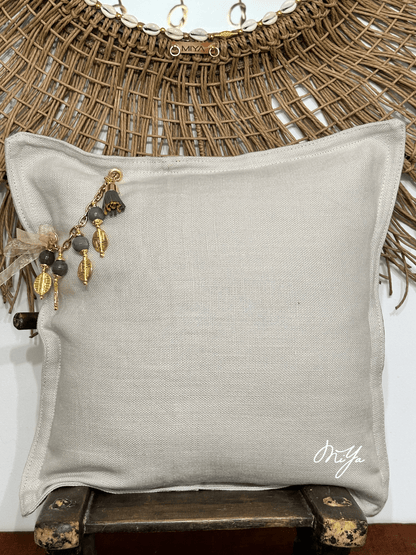 Coussin SIERRA | Les Ecrus - MIYA’s Boutiques