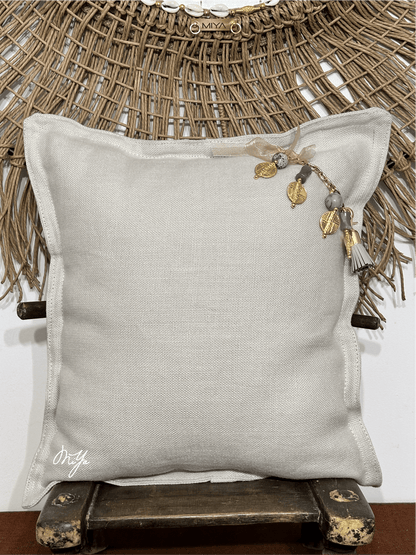 Coussin SIERRA | Les Ecrus - MIYA’s Boutiques