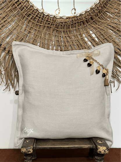 Coussin SIERRA | Les Ecrus - MIYA’s Boutiques