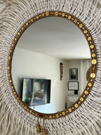 Miroir | Oriane Perles d'Or - un éclat nacré aux reflets d'or - MIYA’s Boutiques